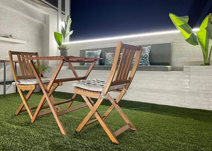 Atico De La Sultana Con Terraza Privada Lägenhet *